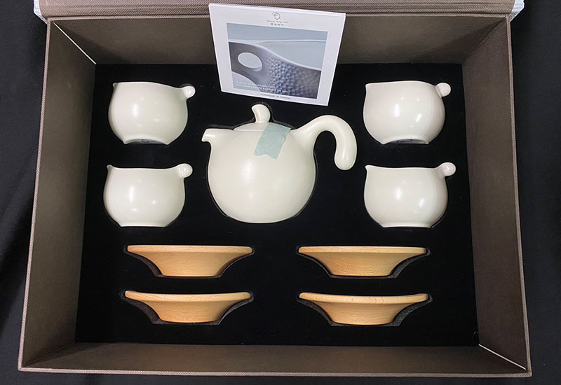 雙鴻 雀悅 Taiwan Tit-茶組(9件組) 茶具組 teapot cup